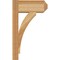 Ekena Millwork Thorton Craftsman Rough Sawn Outlooker, Western Red Cedar, 6"W x 12"D x 20"H OUT06X12X20THR04RWR - alternate 2